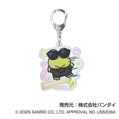 『サンリオキャラクターズ』オーロラアクリルキーホルダー まねっこーで スパイVer.【BOX】